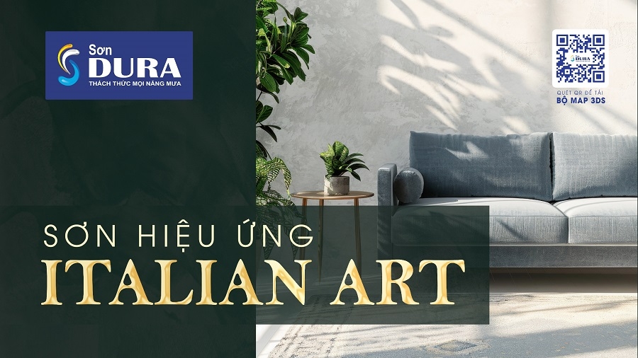 Bảng màu sơn hiệu ứng Italian Art tập hợp những gam màu ấn tượng, độc đáo