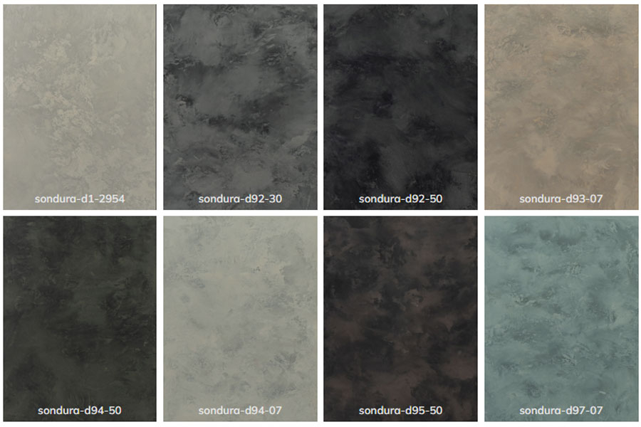 Map sơn giả bê tông tập hợp nhiều gam màu ấn tượng để bạn dễ dàng lựa chọn