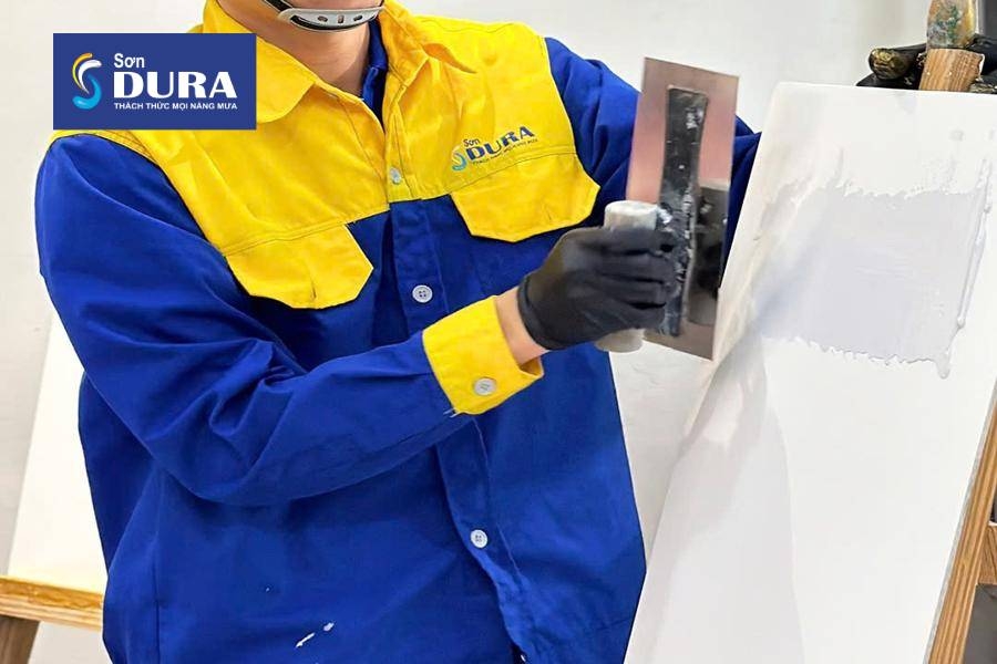 Quy trình thi công sơn hiệu ứng chuyên nghiệp từ A-Z