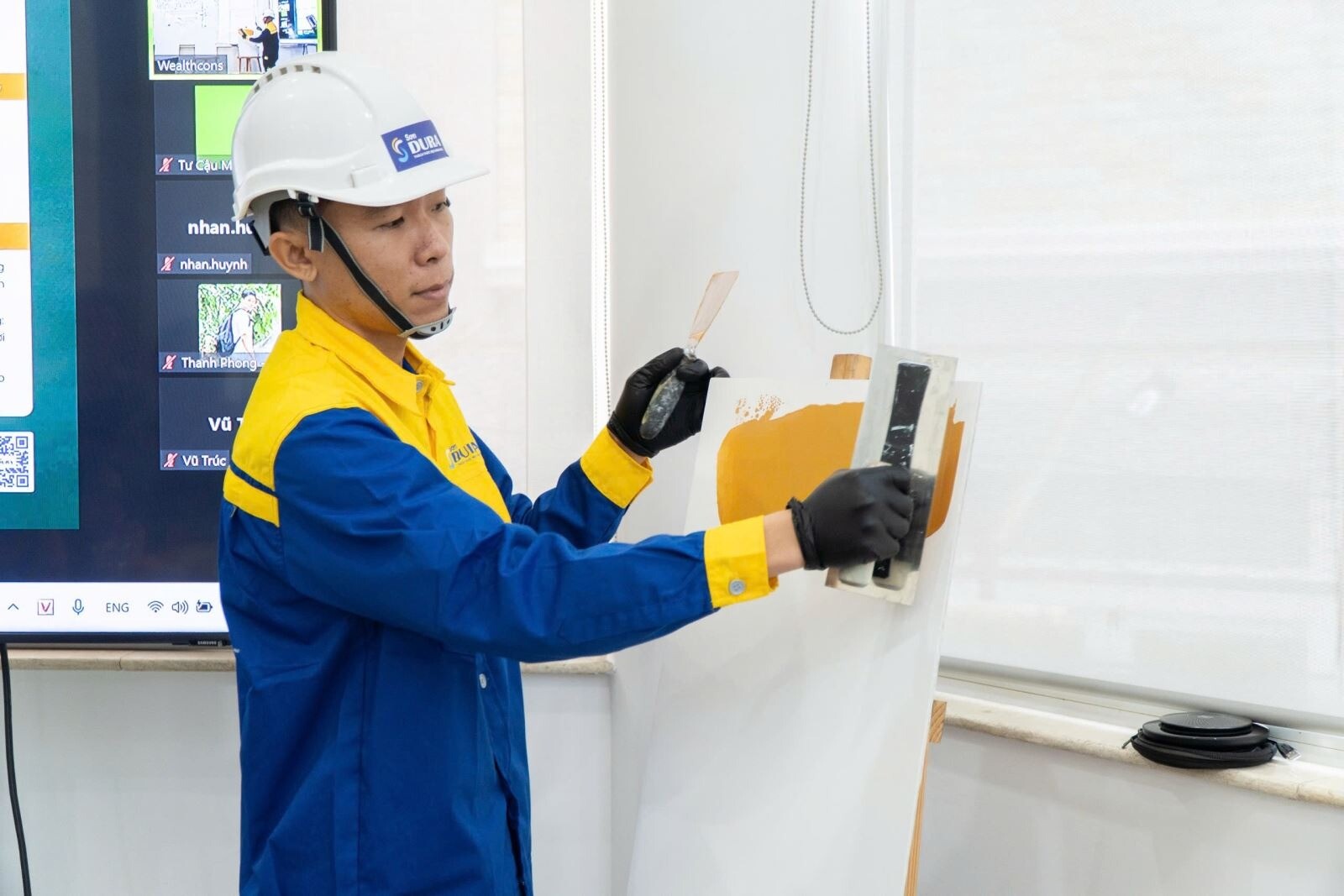 Sơn Dura hướng dẫn thi công sơn hiệu ứng