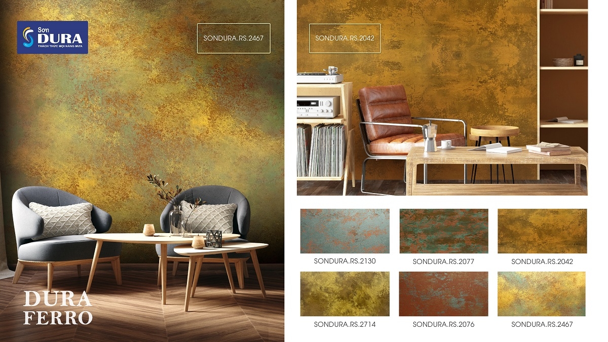 Sơn hiệu ứng rỉ sét Dura Ferro