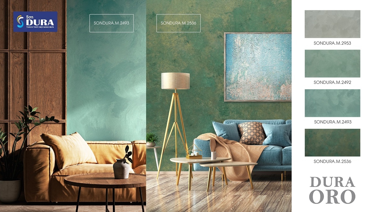 Sơn hiệu ứng kim loại Dura Oro