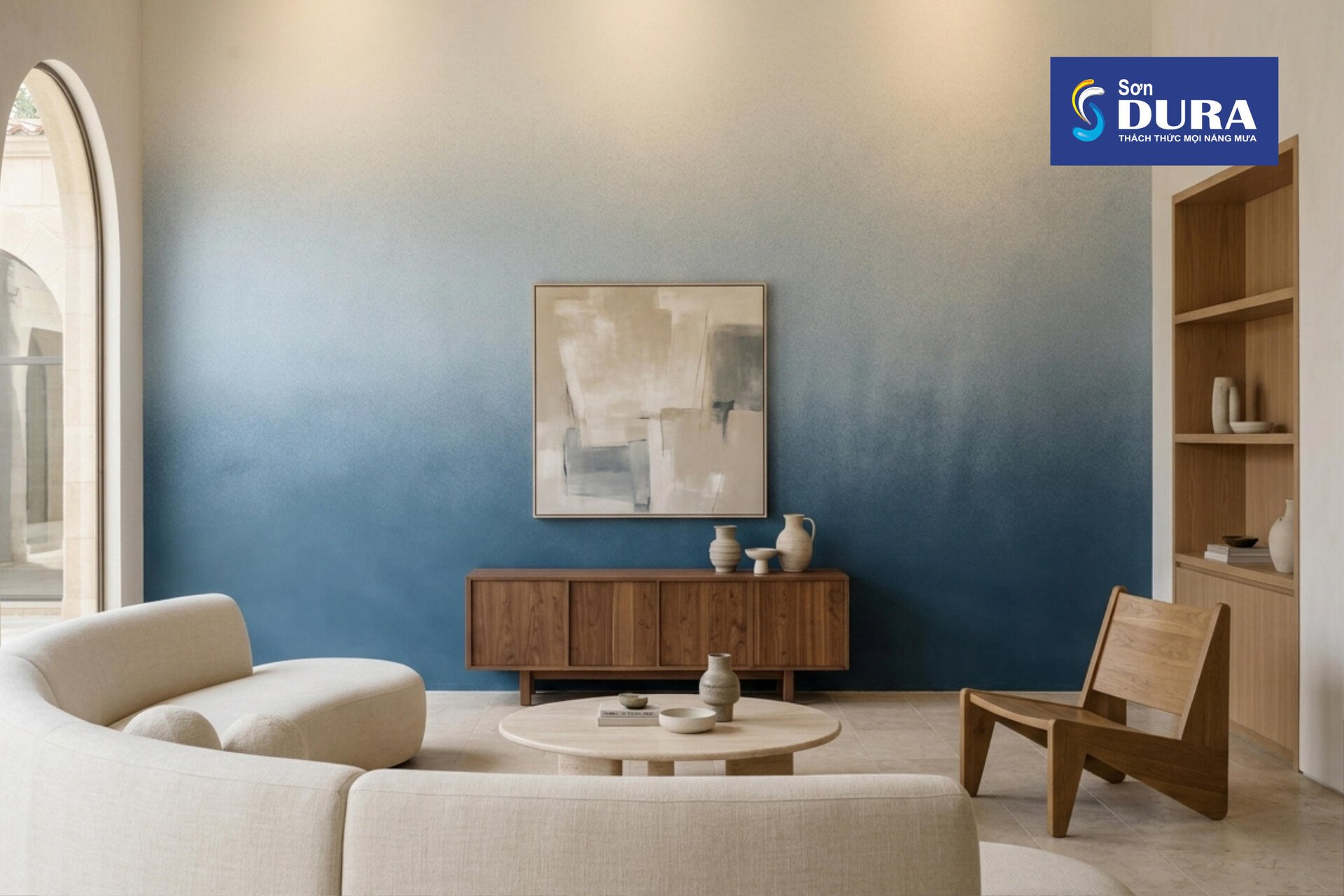 Sơn hiệu ứng chuyển màu mang đến vẻ đẹp độc đáo và ấn tượng cho không gian