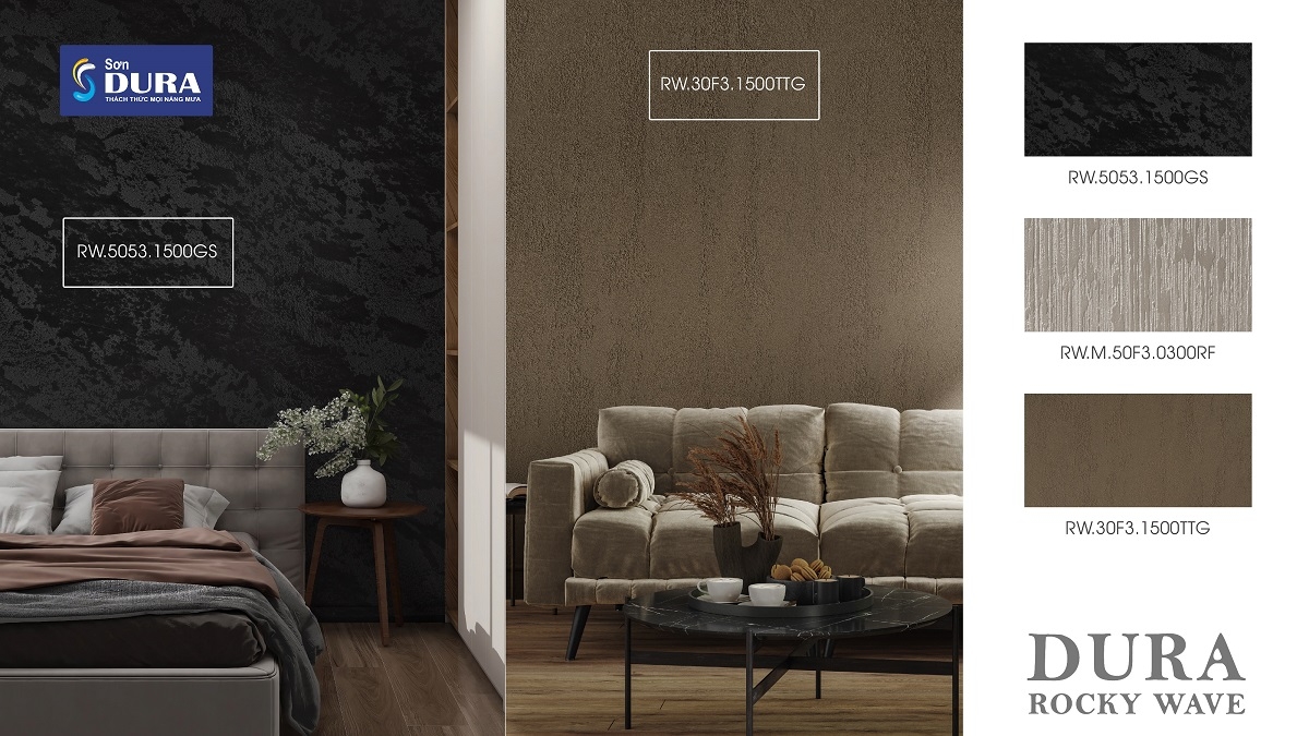 Sơn hiệu ứng sóng đá Dura Rocky Wave