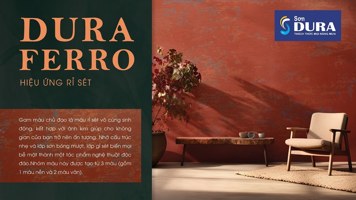 Sơn hiệu ứng rỉ sét Dura Ferro