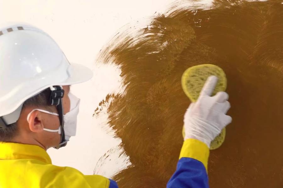 Thi công sơn hiệu ứng rỉ sét có khó không?