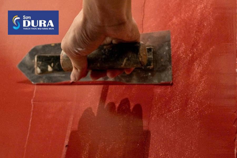 Thi công sơn hiệu ứng rỉ sét trên sắt tạo điểm nhấn cho công trình