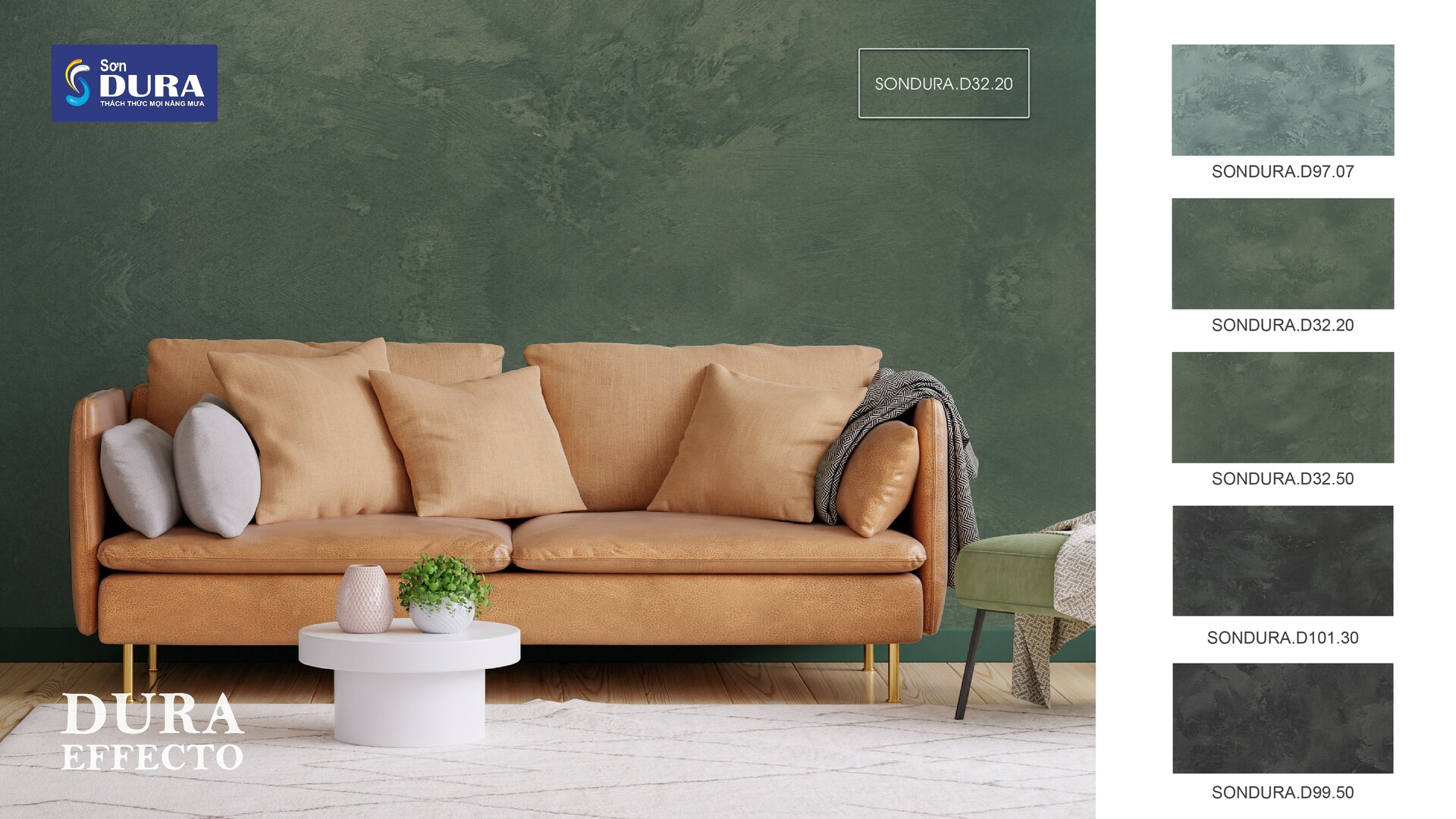 Mẫu sơn tường giả bề tông