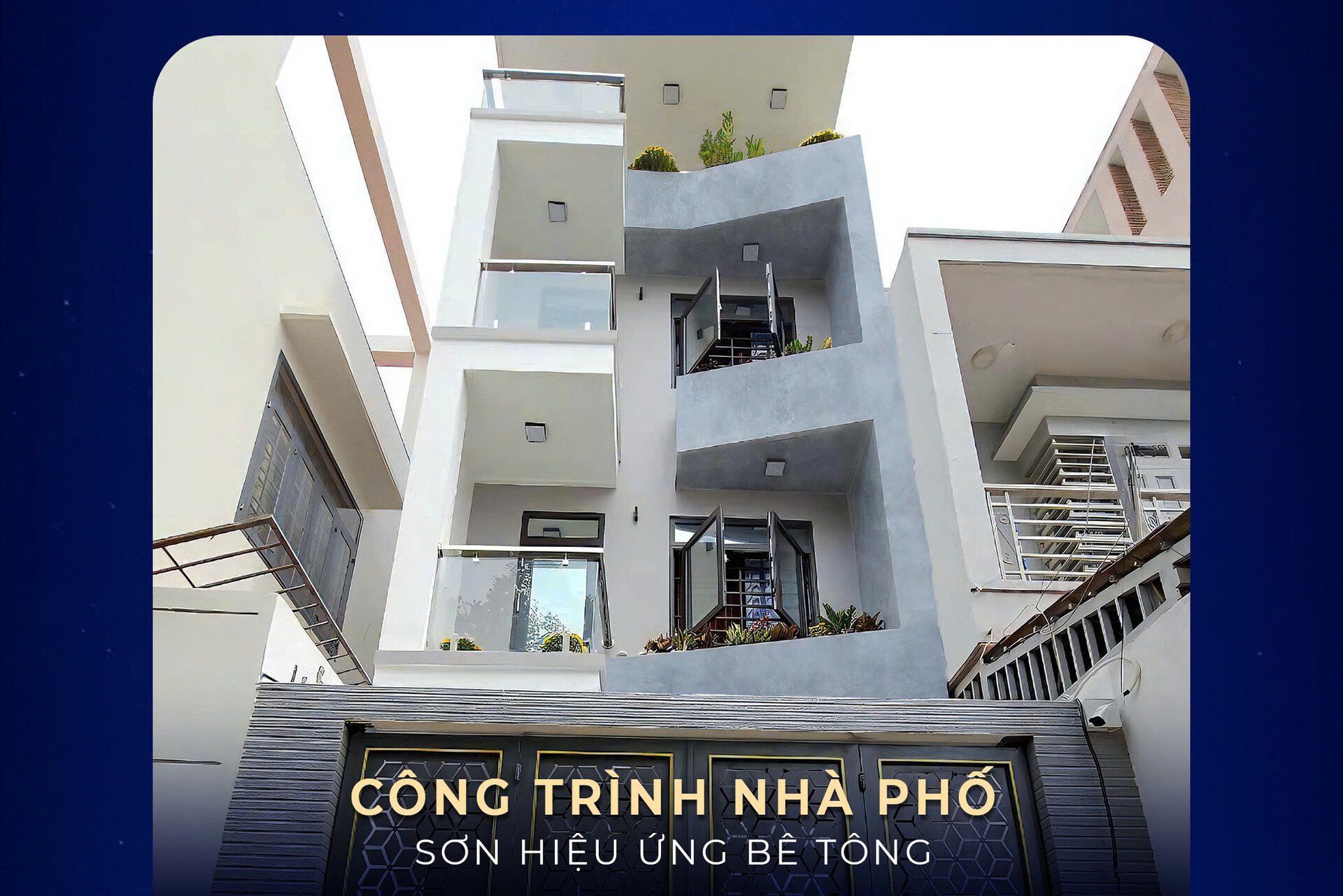 Ưu điểm khi thi công sơn hiệu ứng cho nhà phố